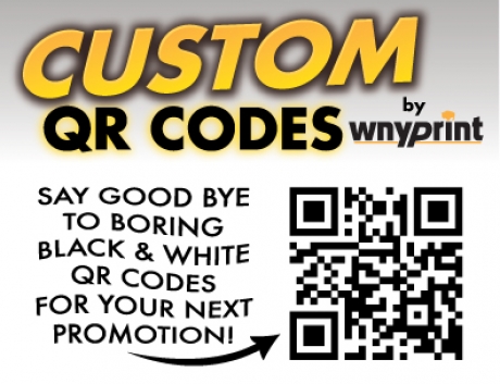 Fully Custom QR Codes from WNY Print!